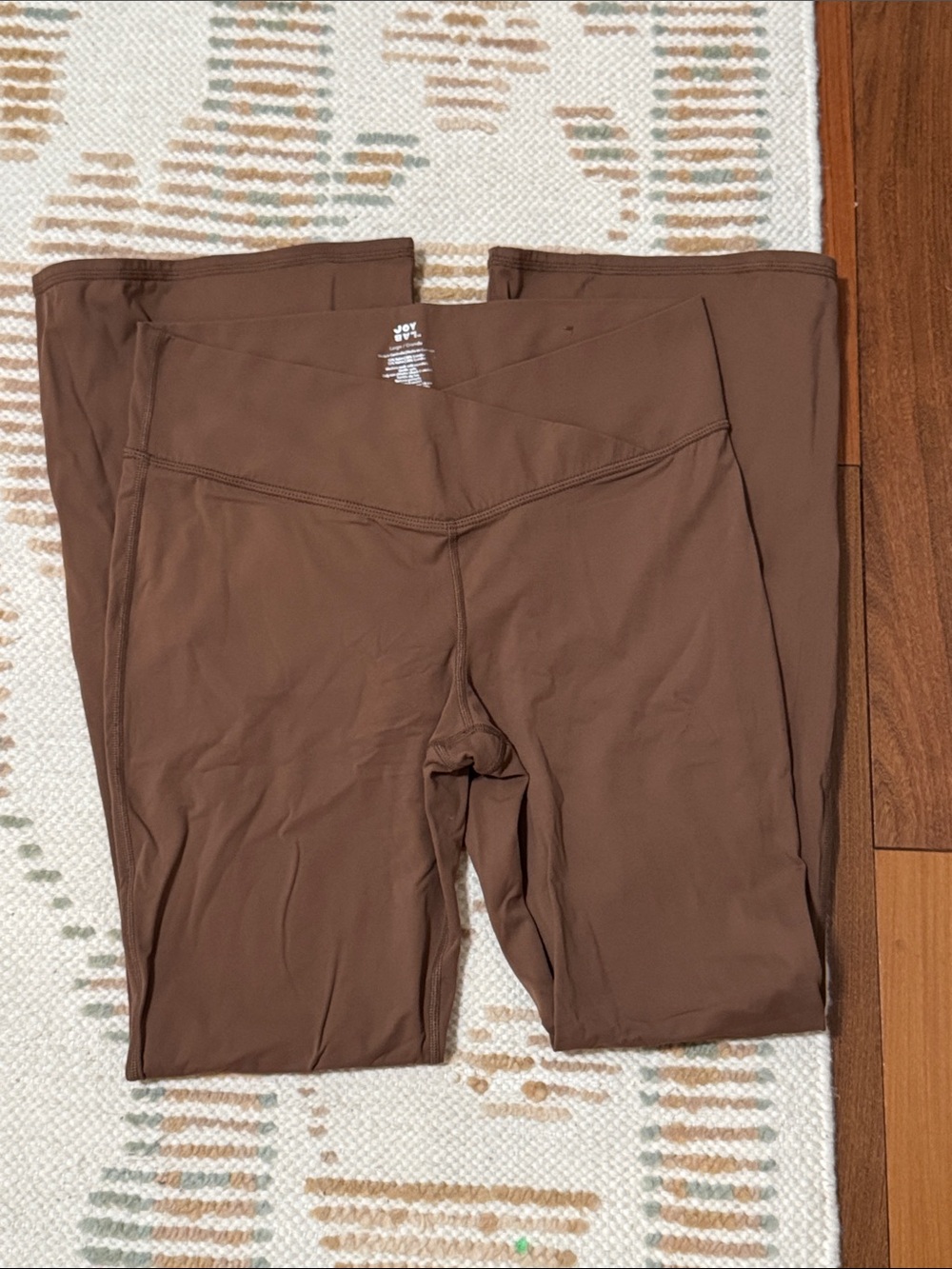 JoyLab Brown Girls' Stretch Leggings